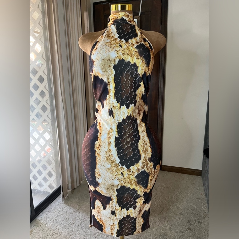 🆕️Animal midaxi dress